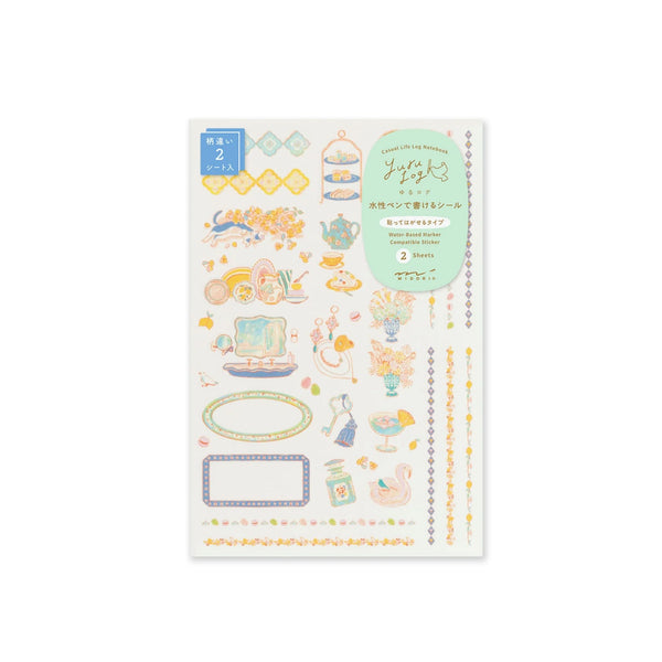 Sticker | Yuru Log | Travel & Hotel | Midori