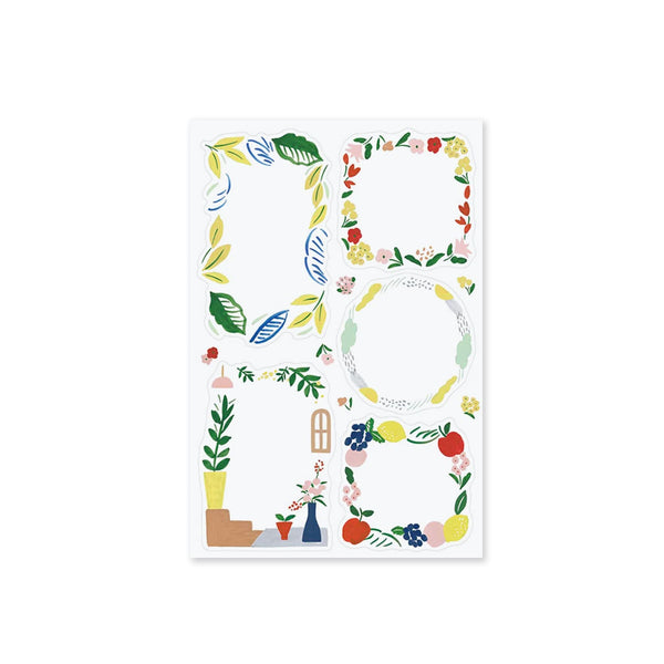 Sticker | Yuru Log | Motif Textile | Midori