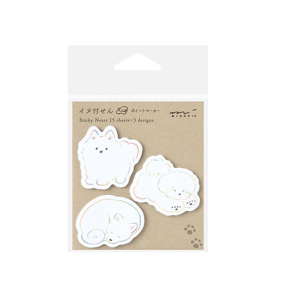 Sticky Notes | Die Cut Dog | Midori