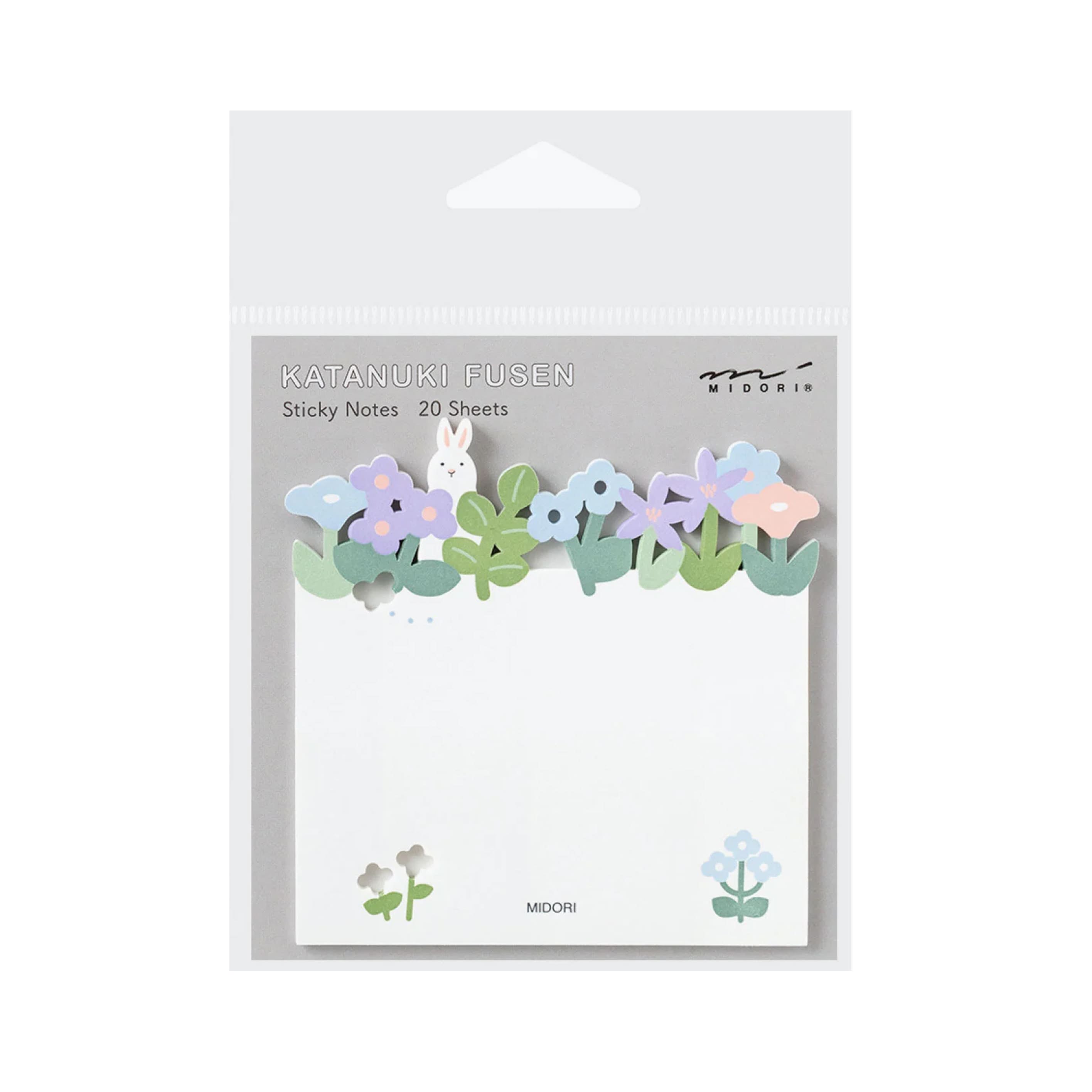 Die Cut Sticky Notes | Flower Garden | Midori