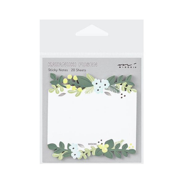 Die Cut Sticky Notes | Leaves | Midori