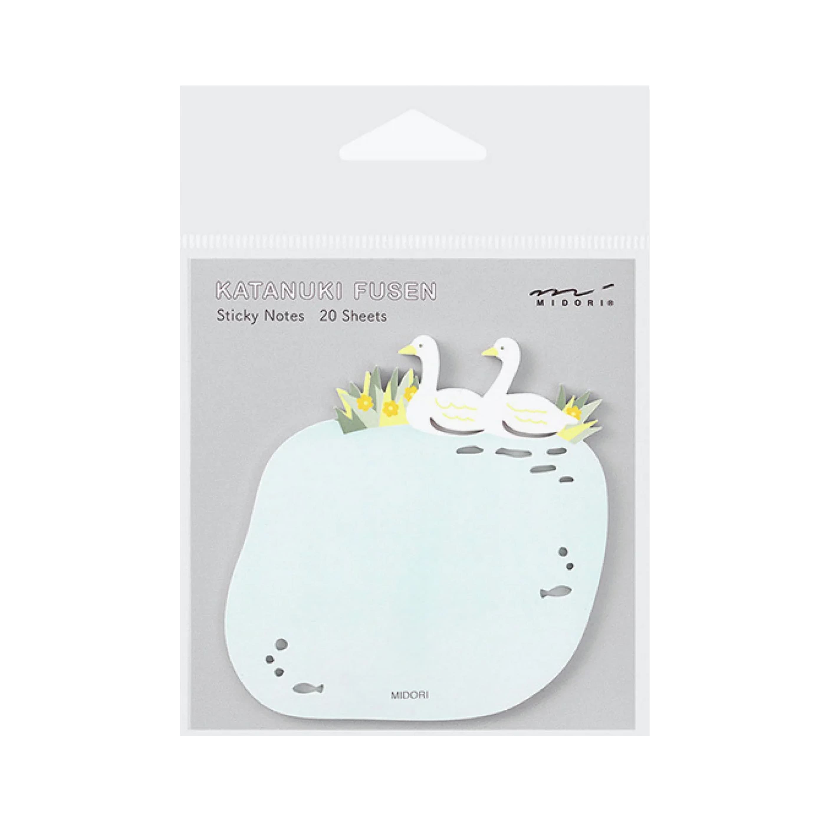 Die Cut Sticky Notes | Swan | Midori