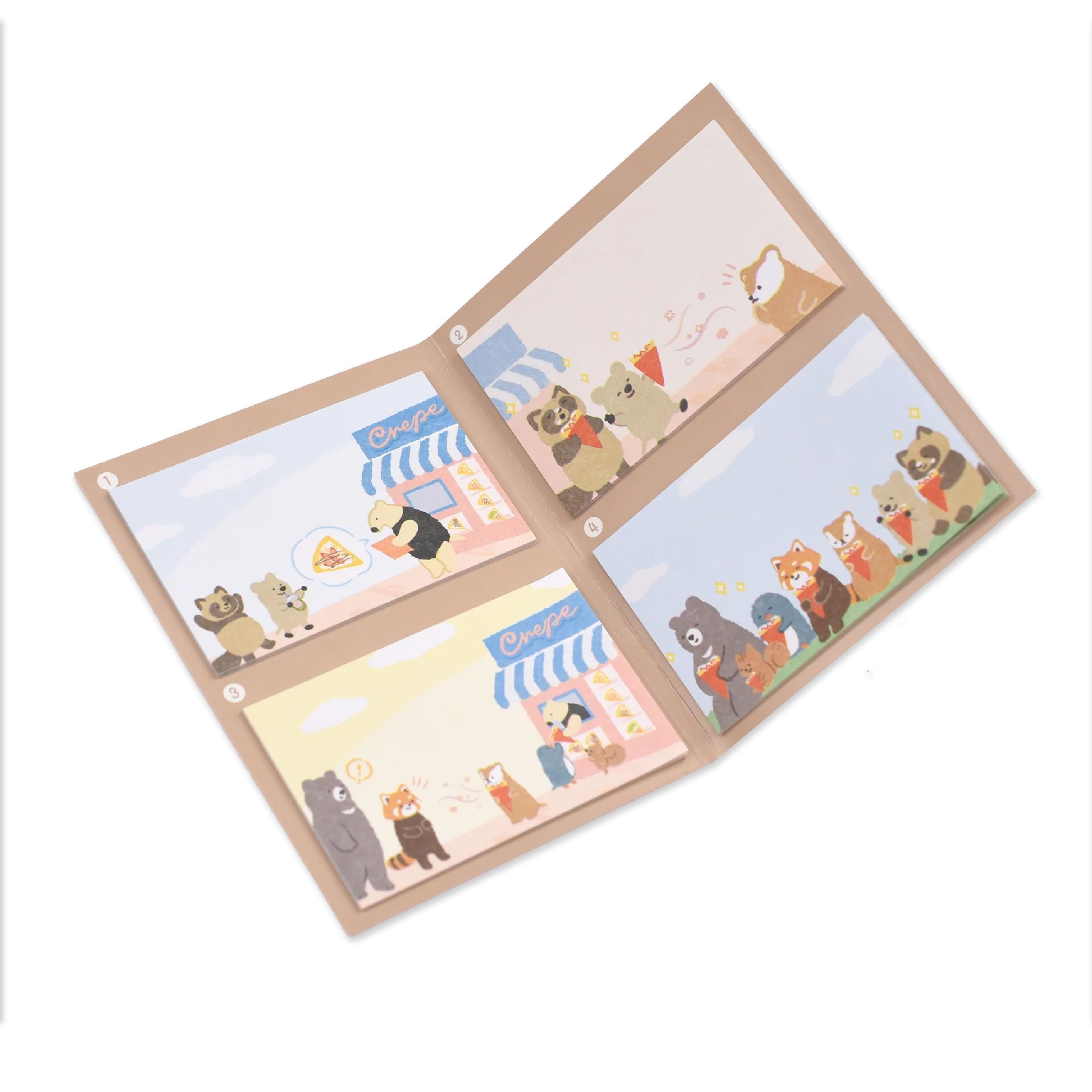 Sticky Notes | Yamanoha Chonaikai | Walking While Eating | NB Co.