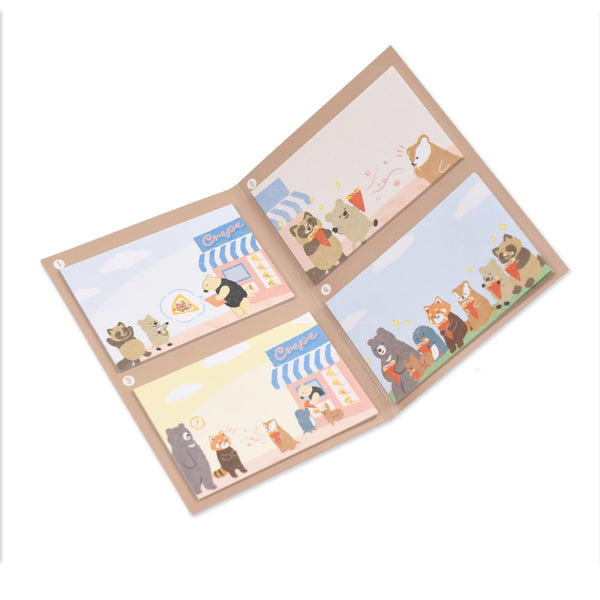 Sticky Notes | Yamanoha Chonaikai | Walking While Eating | NB Co.