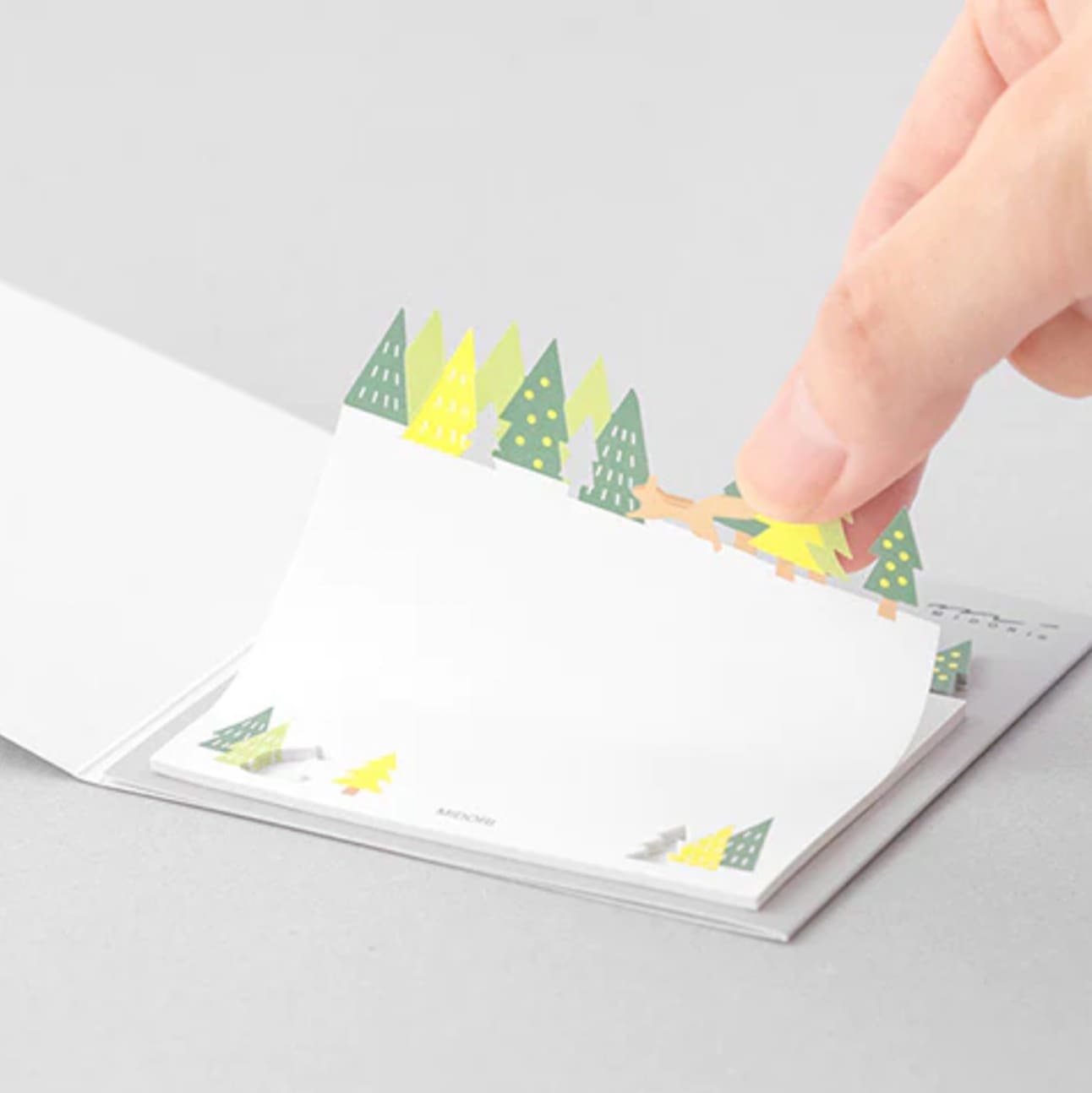 Die Cut Sticky Notes | Forest | Midori