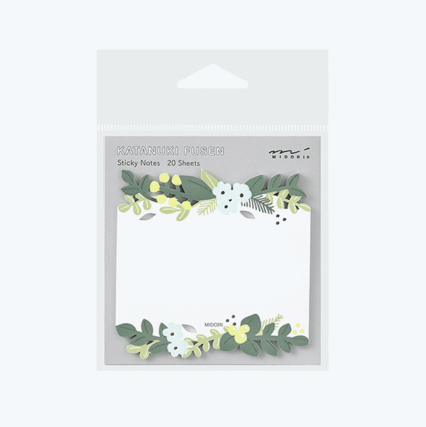 Die Cut Sticky Notes | Leaves | Midori
