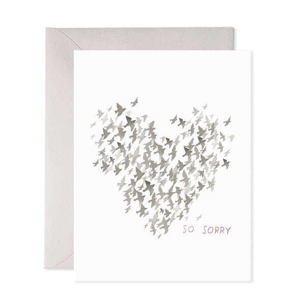 Sympathy & Thinking Of You Card  | Starlings Condolence | E.Francis Paper
