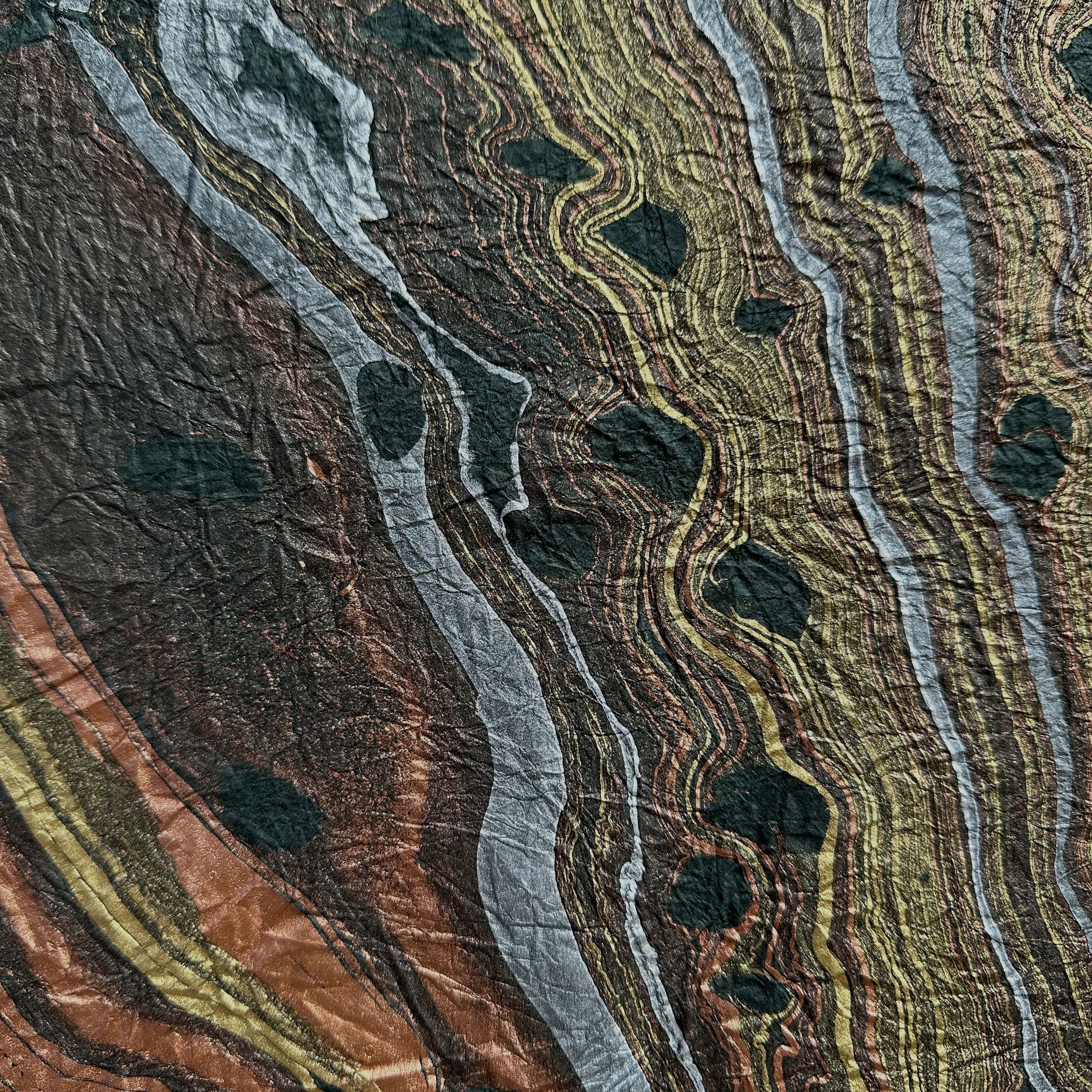 Thai Paper | Momigami | Milano 3 Metallic Marble | 5 COLOUR OPTIONS AVAILABLE - Kami Paper