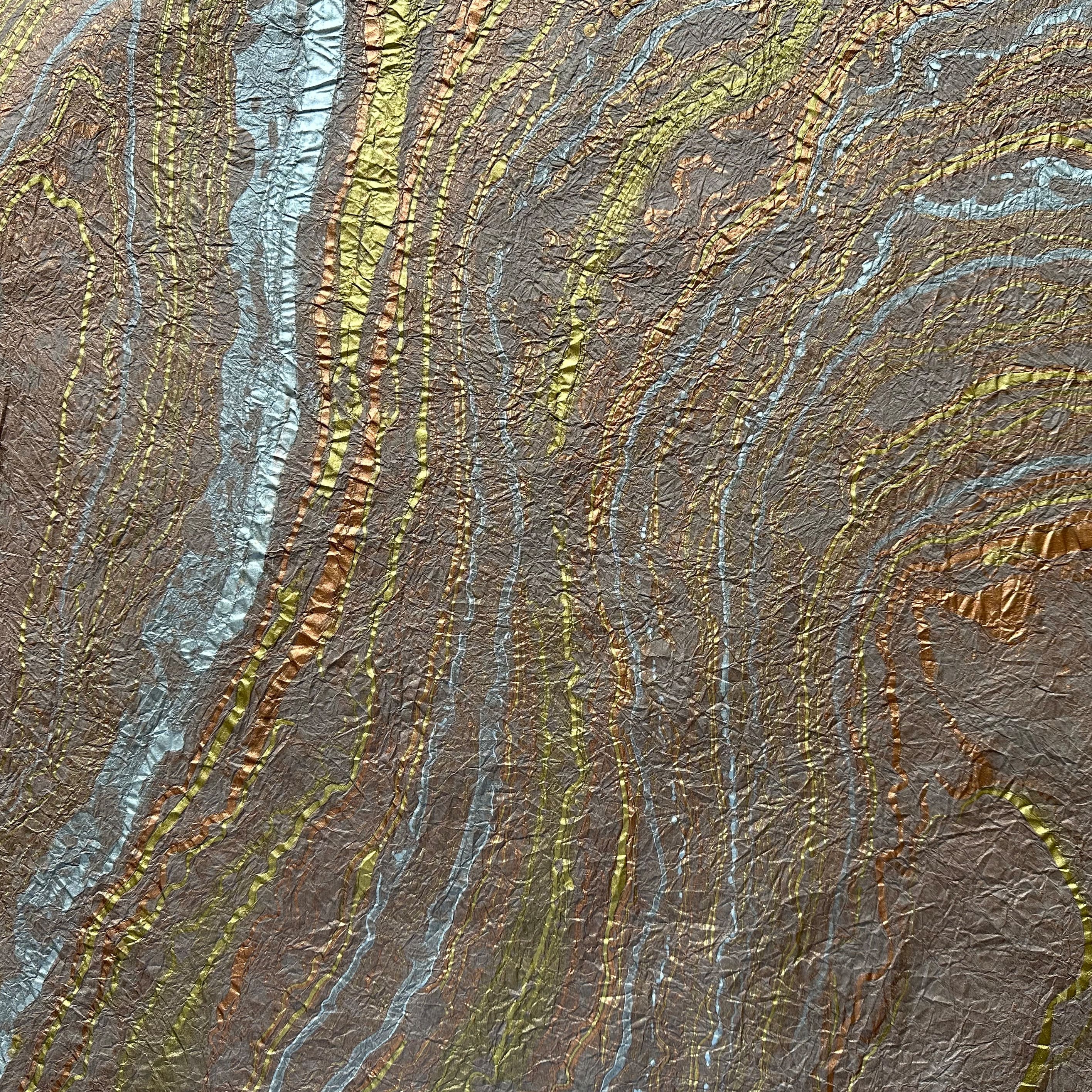 Thai Paper | Momigami | Milano 3 Metallic Marble | 5 COLOUR OPTIONS AVAILABLE - Kami Paper