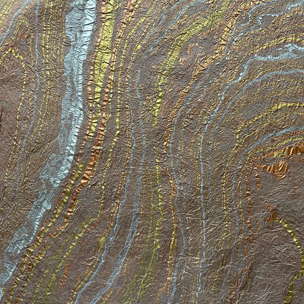 Thai Paper | Momigami | Milano 3 Metallic Marble | 5 COLOUR OPTIONS AVAILABLE - Kami Paper