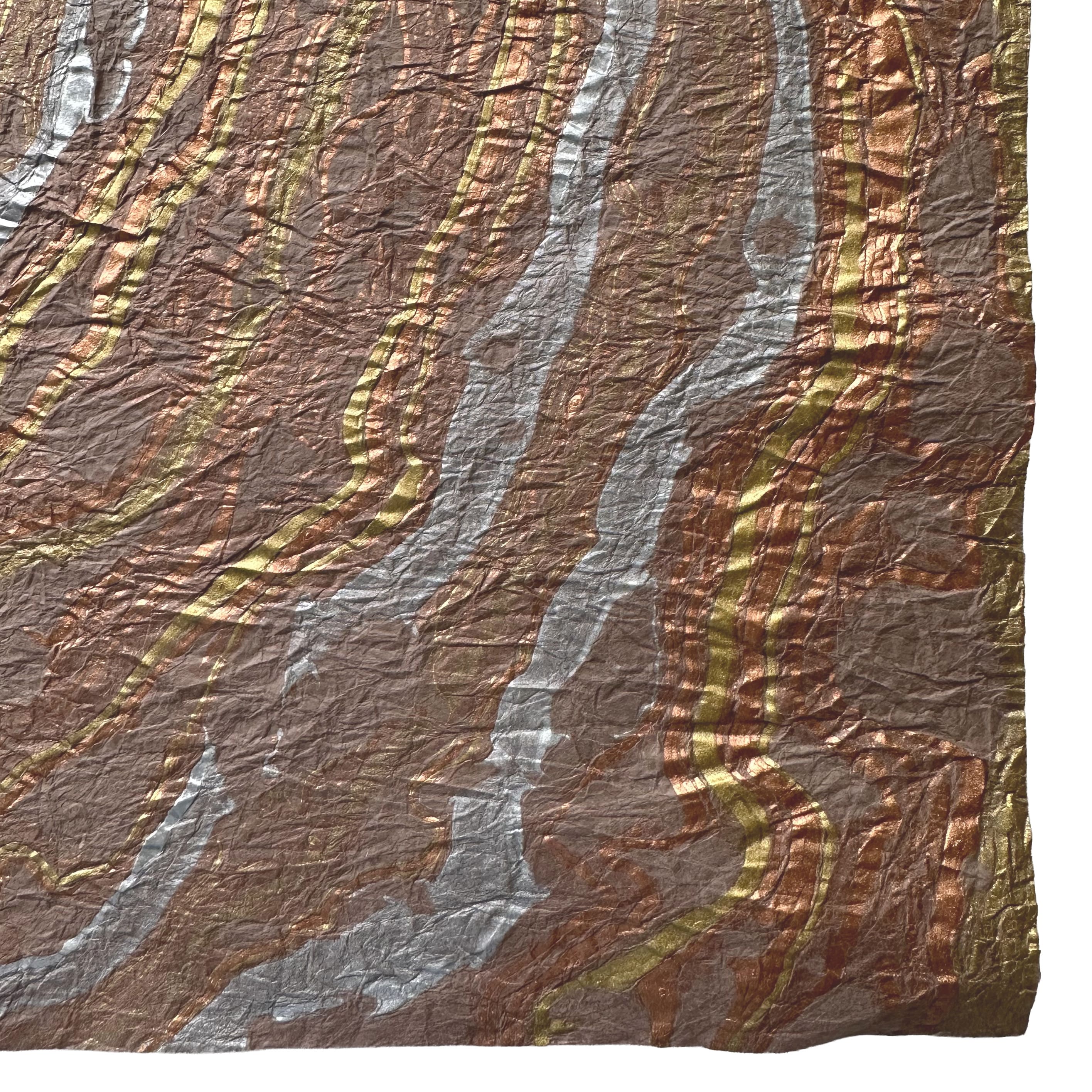 Thai Paper | Momigami | Milano 3 Metallic Marble | 5 COLOUR OPTIONS AVAILABLE - Kami Paper