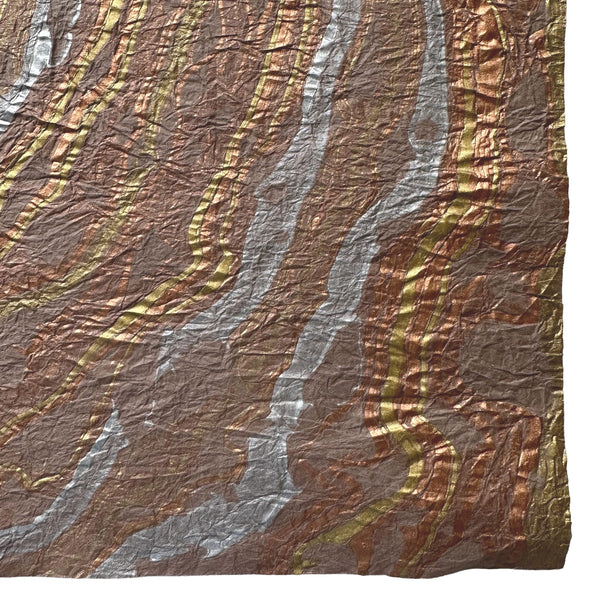 Thai Paper | Momigami | Milano 3 Metallic Marble | 5 COLOUR OPTIONS AVAILABLE - Kami Paper