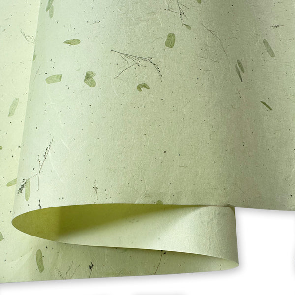 Thai Paper | Tamarind Leaf | Thick | Lime In Yellow - Kami Paper