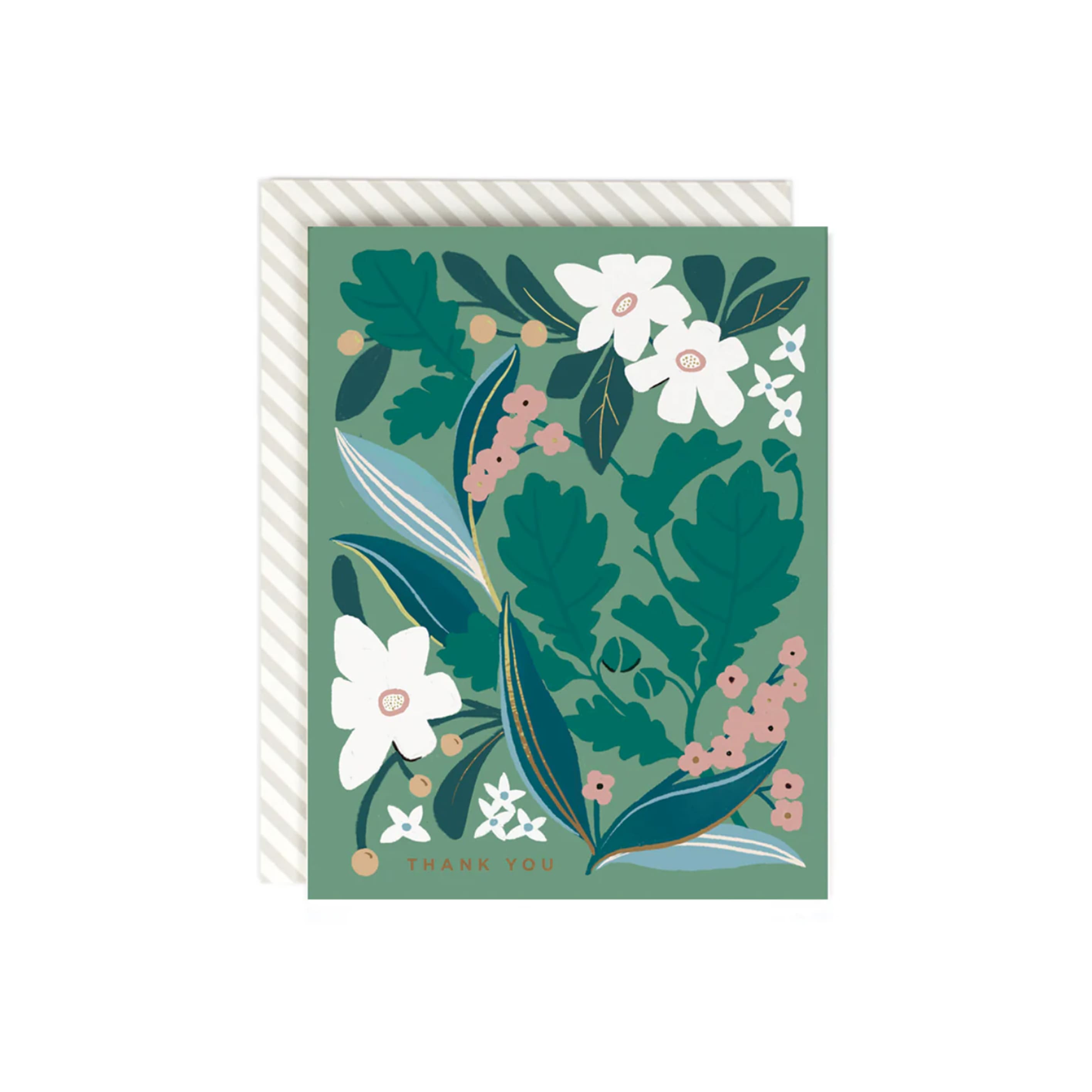 Thank You Card | Daphne Floral Thank You | Amy Heitman