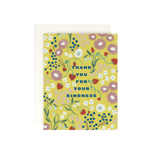 Thank You Card | Thank You For Your Kindness | Amy Heitman
