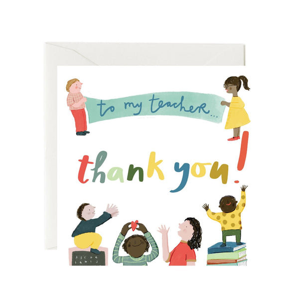 Thank You Card | Thank You To My Teacher | Nuovo Group