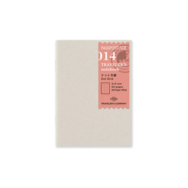 Notebook Refill | Dot Grid Paper | Traveler's Company | 2 SIZE OPTIONS AVAILABLE - Kami Paper