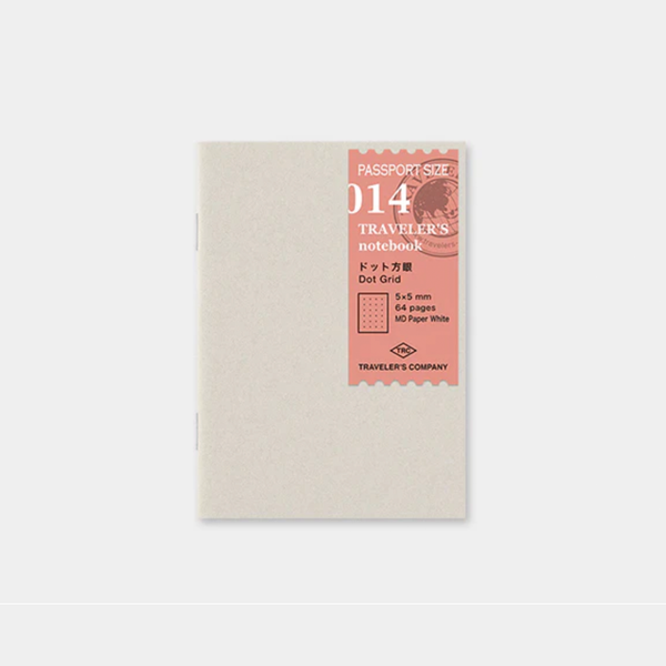 Notebook Refill | Dot Grid Paper | Traveler's Company | 2 SIZE OPTIONS AVAILABLE