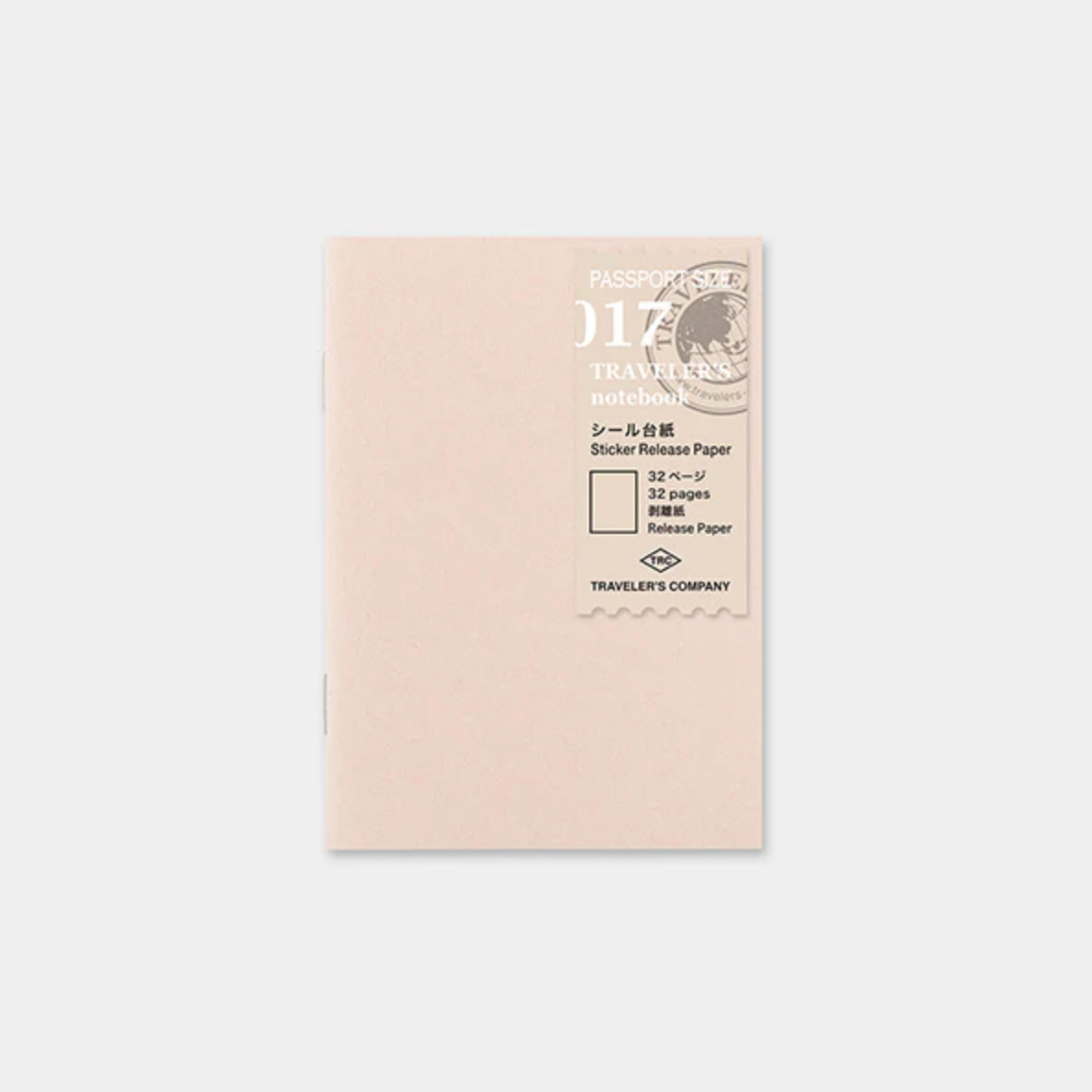 Notebook Refill | Sticker Release Paper | Traveler's Company | 2 SIZE OPTIONS AVAILABLE