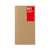 Notebook Refill | Unlined Paper | Traveler's Company | 2 SIZE OPTIONS AVAILABLE - Kami Paper