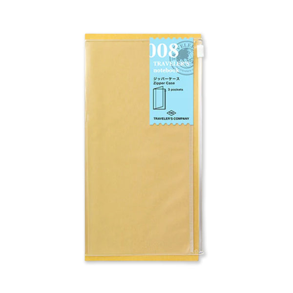 Notebook Refill | Zipper Case | Traveler's Company | 2 SIZE OPTIONS AVAILABLE - Kami Paper