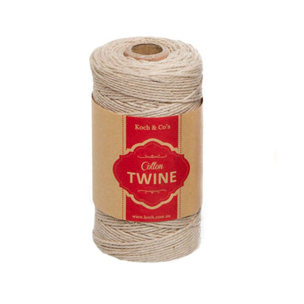 Cotton Twine | 1.2mm x 100 Metres | 4 COLOUR OPTIONS AVAILABLE