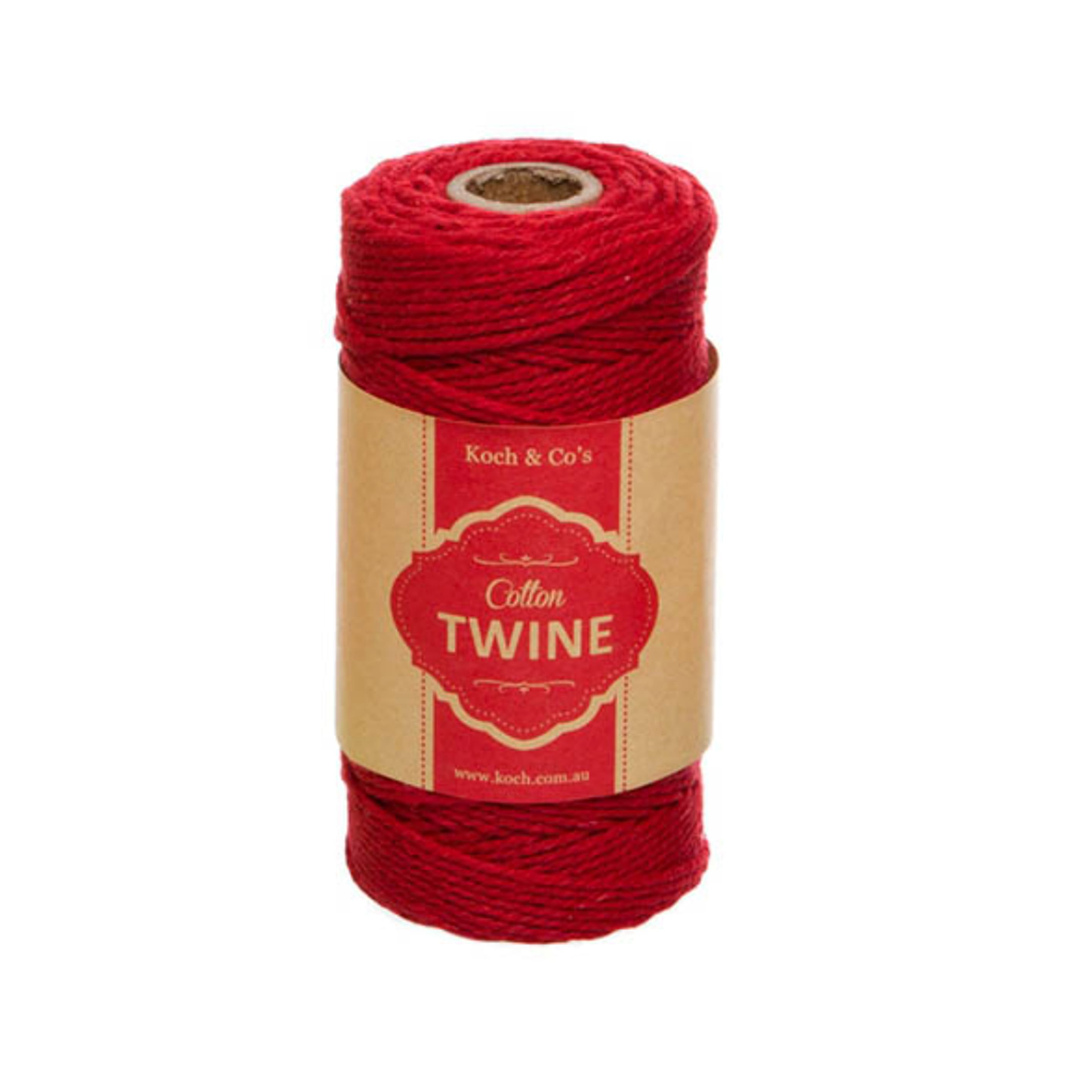 Cotton Twine | 1.2mm x 100 Metres | 4 COLOUR OPTIONS AVAILABLE