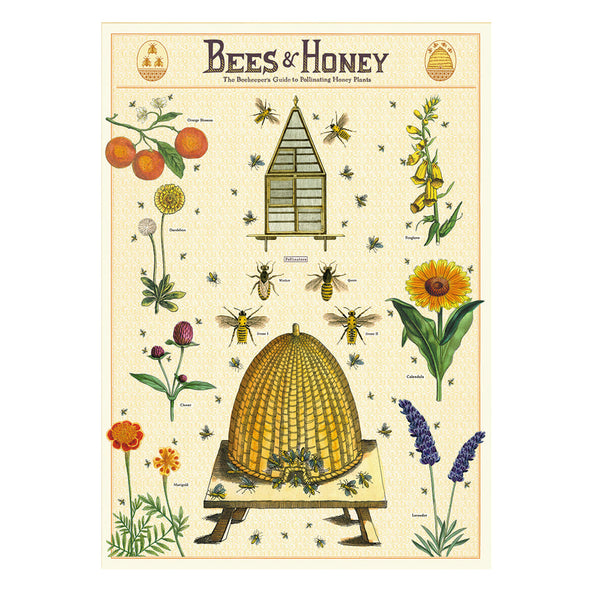 Vintage Poster | Bees and Honey | Cavallini & Co.