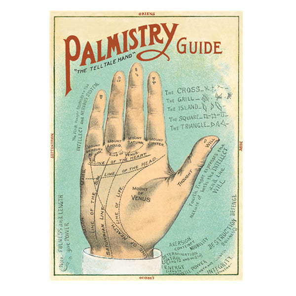 Vintage Poster | Palmistry Guide | Cavallini & Co.