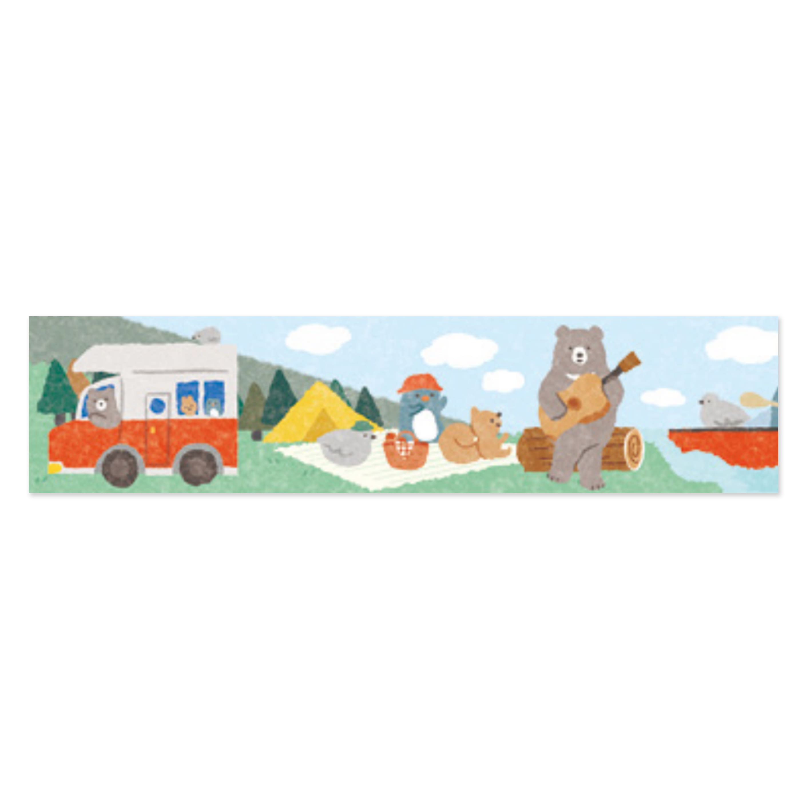 Washi Tape | Yamahona Chonaikai | Camping | NB Co.