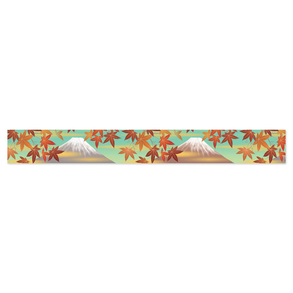 Washi Tape | Yuzen Pattern | Kimono Beauty Series | Yuu | Mt Fuji Autumn Leaves | Kamiiso | 2 SIZE OPTIONS AVAILABLE