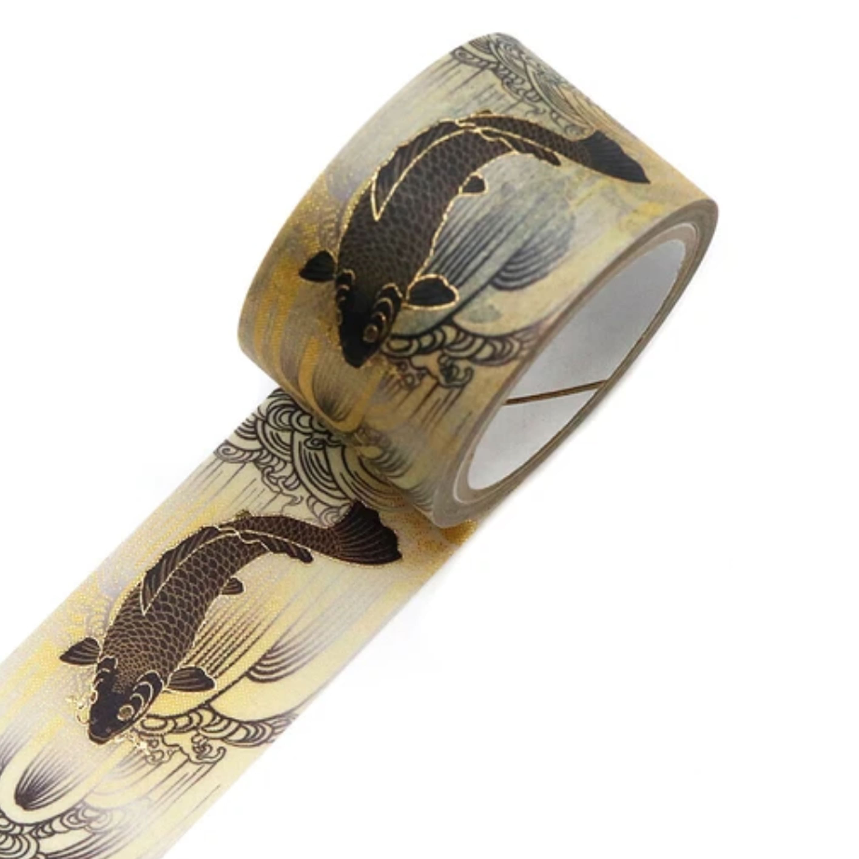Washi Tape | Yuzen Pattern | Kimono Beauty Series | Zen | Gate of Success | Kamiiso | 2 SIZE OPTIONS AVAILABLE