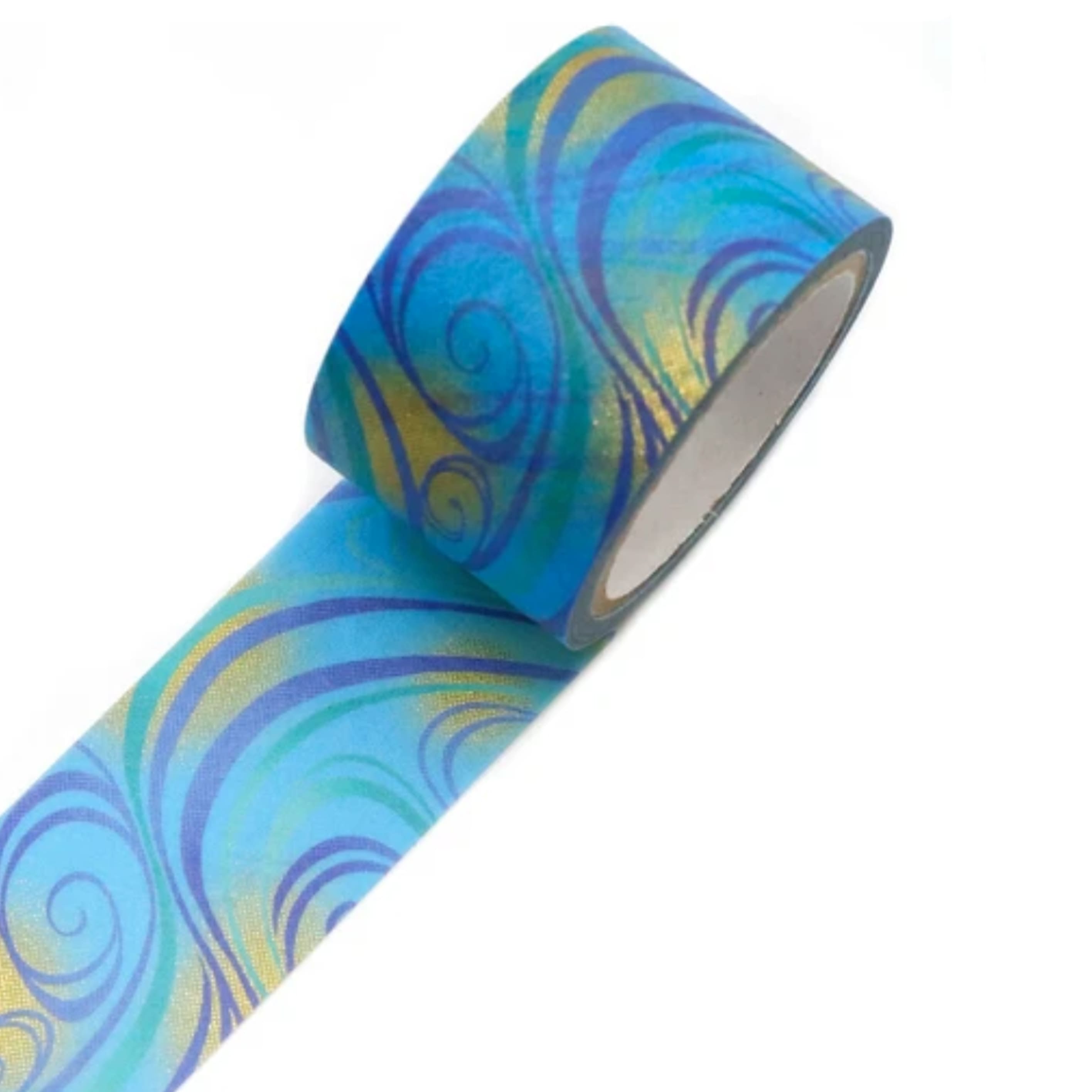 Washi Tape | Yuzen Pattern | Kimono Beauty Series | Zen | Running Water | Kamiiso | 2 SIZE OPTIONS AVAILABLE