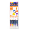 Brush Pen | SAI Colouring Brush Pens | 5 Colour Set | Autumn | Akashiya