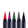 Brush Pen | SAI Colouring Brush Pens | 5 Colour Set | Winter | Akashiya