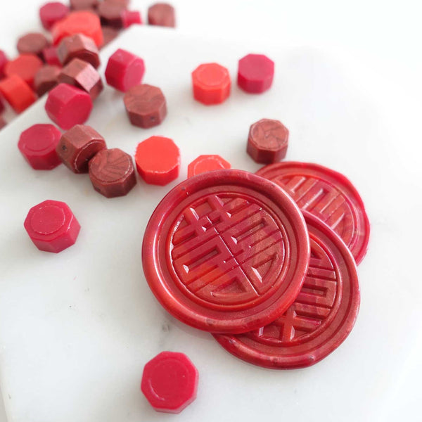 Sealing Wax | Sealing Wax Beads | Fiery Red | Fiona Ariva