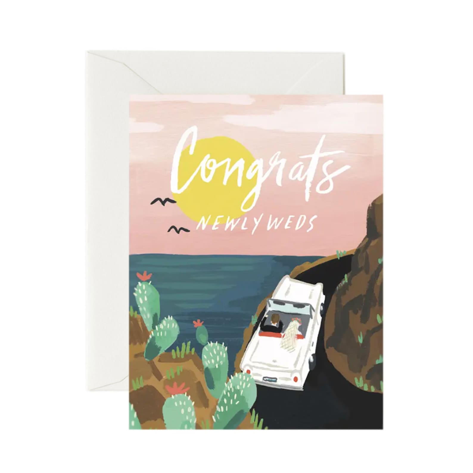 Wedding Card | Honeymooners | Idlewild Co.