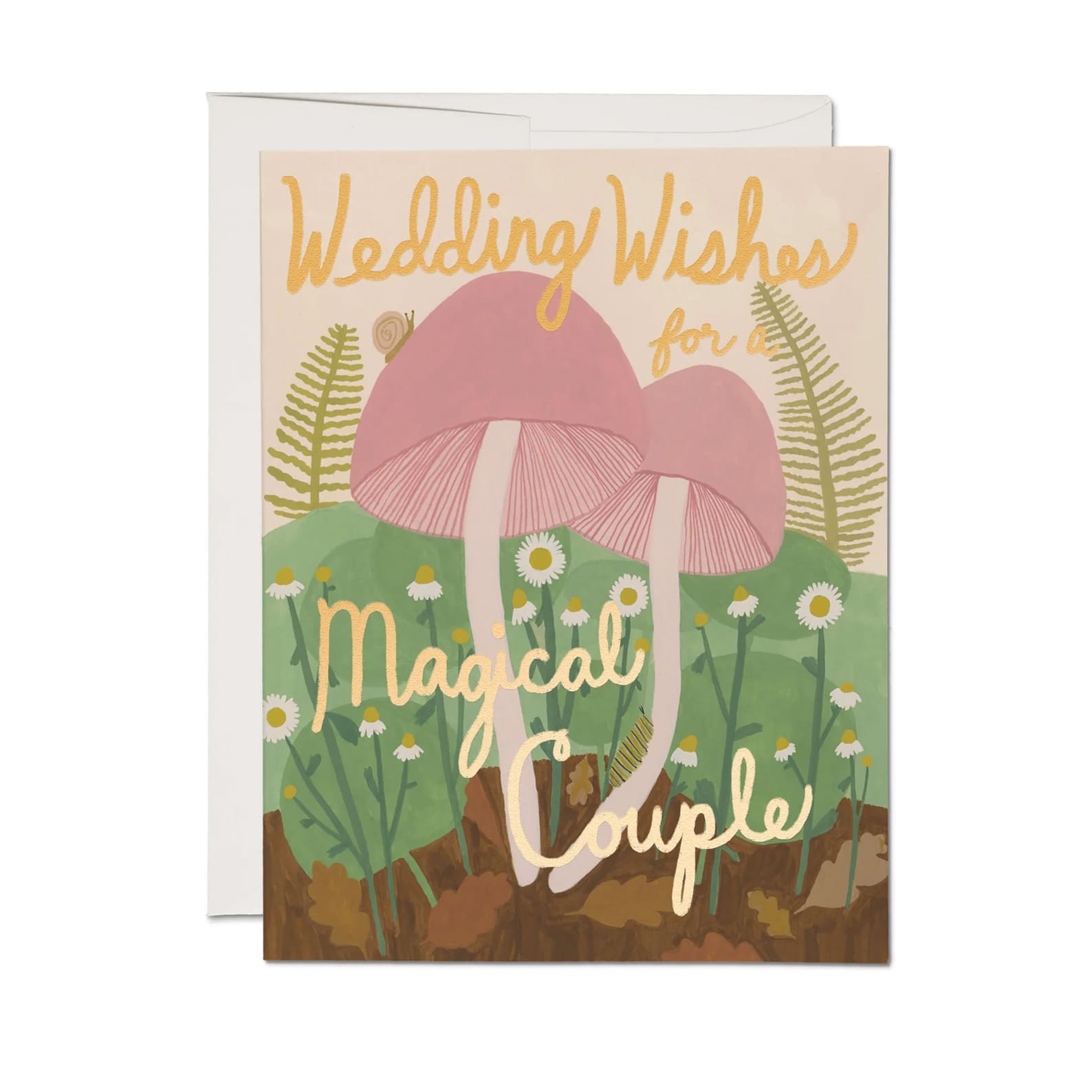 Wedding Card | Magical Couple | Red Cap