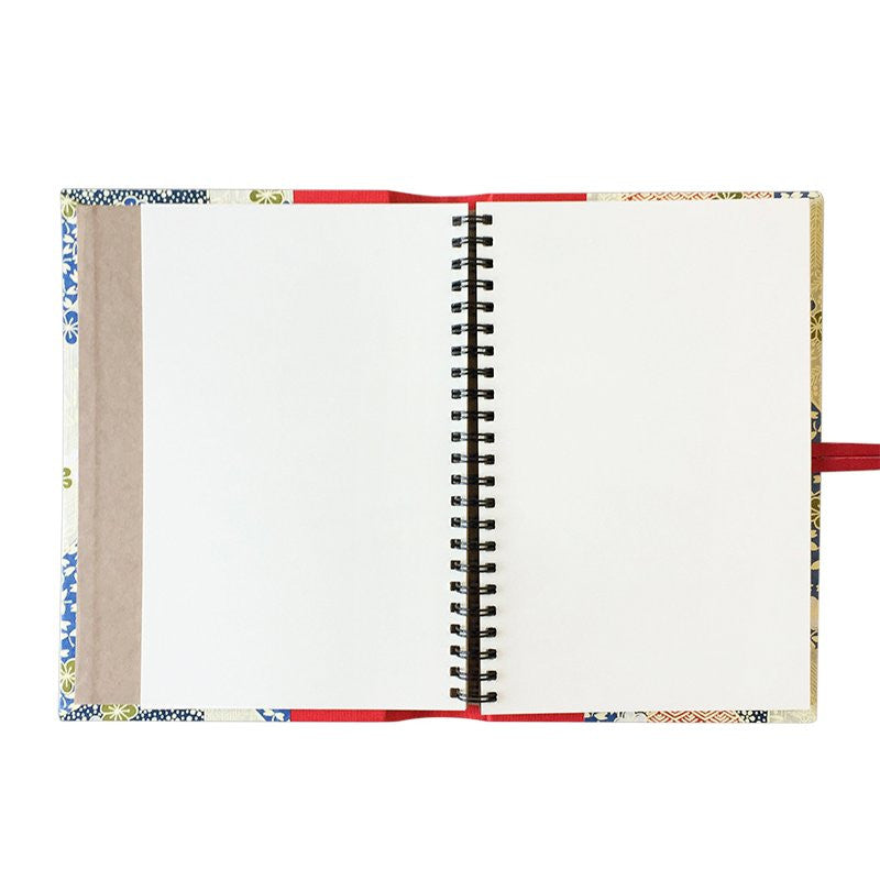 Art Wrap Spiral Unlined - A5(210x150mm), Customised Journal, Kami - Kami 