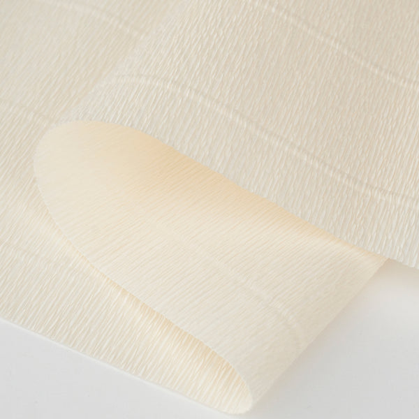 KC21: Crepe Paper - (White Cream), Paper, Kami - Kami 