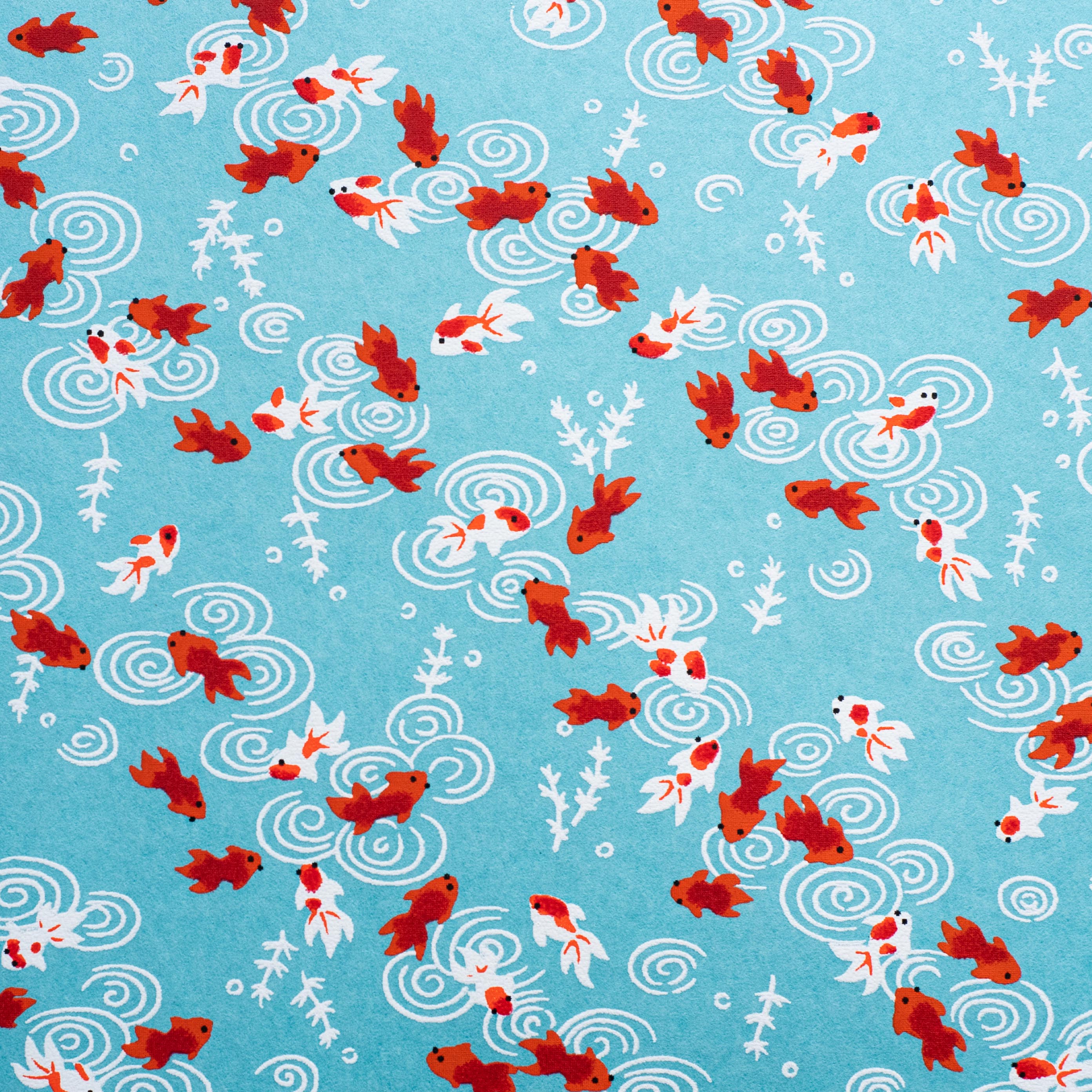 Chiyogami washi paper Goldfish