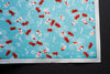 Japanese Paper | Chiyogami | Fish | Red White and Blue | Ch038