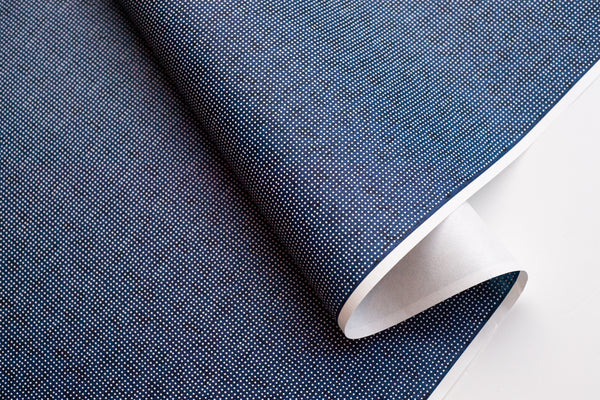 Japanese Paper | Chiyogami | Dots | Navy | Ch889