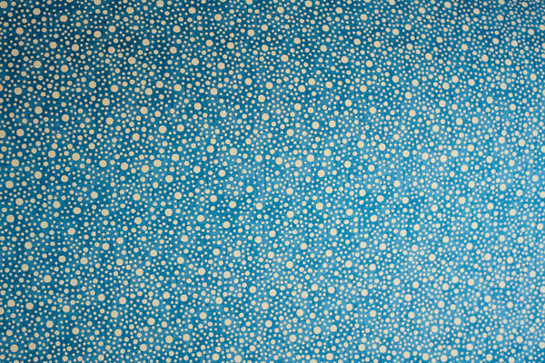 Japanese Paper | Chiyogami | Dots | Cream and Blue | Ch890