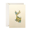 All Occasion Greeting Card | Cut Out | Fish | A6 | Floral and Botanical | Kami Paper | 14 DESIGNS AVAILABLE