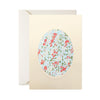 All Occasion Greeting Card | Cut Out | Oval | A6 | Floral and Botanical Designs | Kami Paper | 14 DESIGNS AVAILABLE