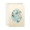 All Occasion Greeting Card | Cut Out | Oval | A6 | Floral and Botanical Designs | Kami Paper | 14 DESIGNS AVAILABLE