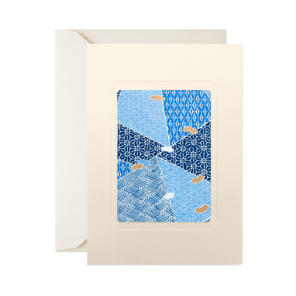 All Occasion Greeting Card | Cut Out | Rectangle | A6 | Pattern Designs | Kami Paper | 4 DESIGNS AVAILABLE