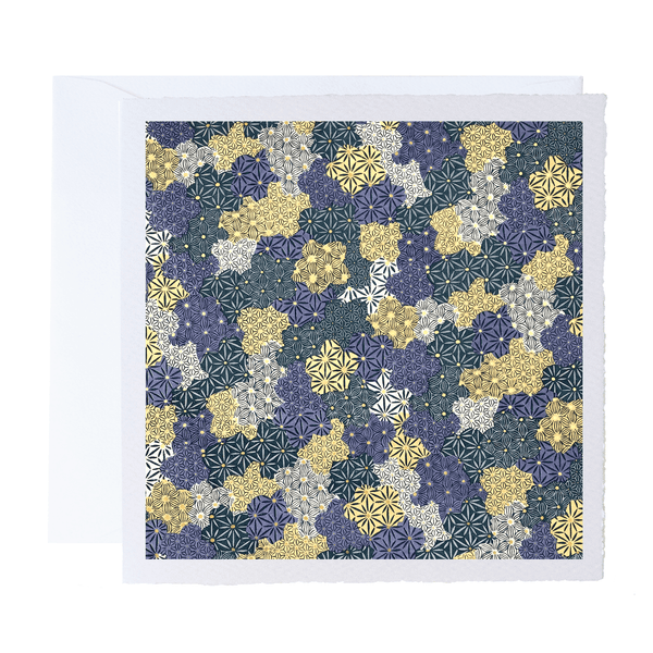 All Occasion Greeting Card | Ivory | 125mm x 125mm | Floral and Botanical Designs | Kami Paper | 15 DESIGNS AVAILABLE