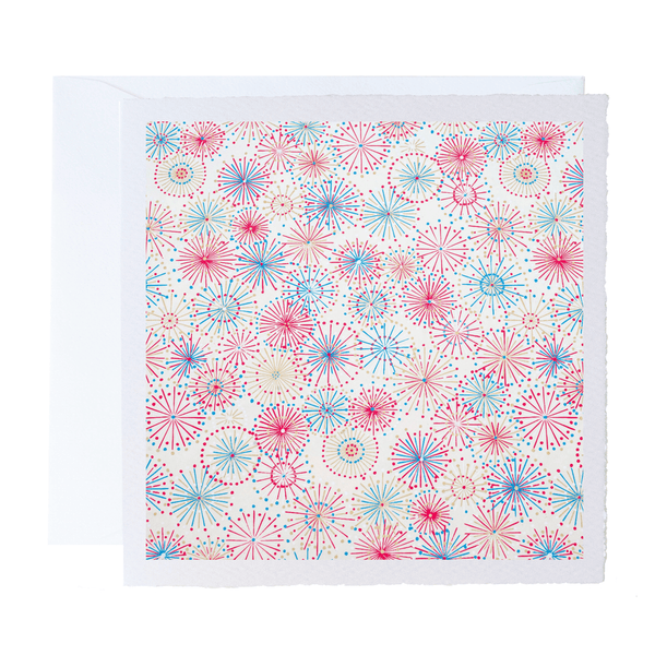 All Occasion Greeting Card | Ivory | 125mm x 125mm | Pattern Designs | Kami Paper | 4 DESIGNS AVAILABLE